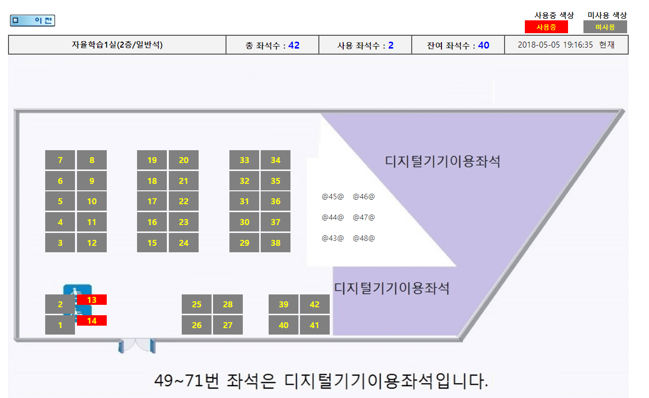 동대문 도서관 열람실 위치